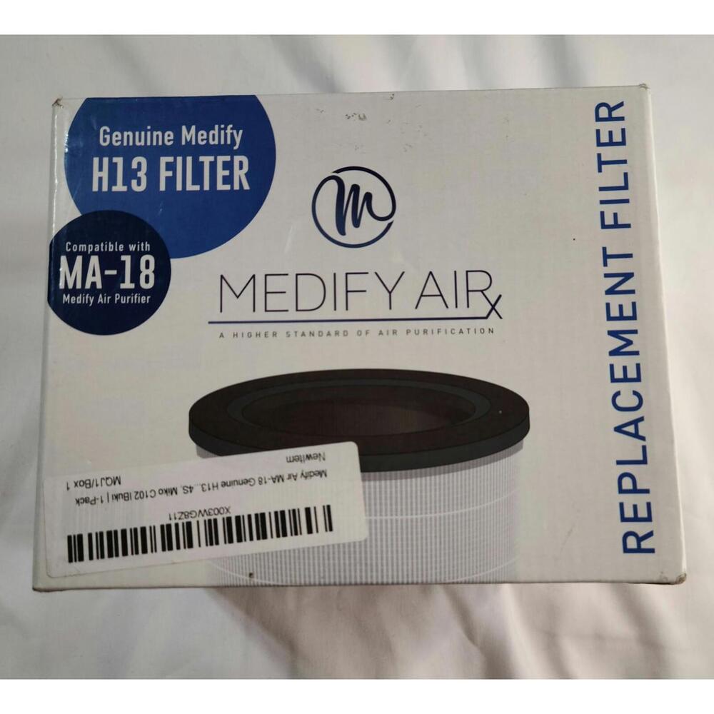 Medify Air H13 Replacement Air Filter (MA-18 Compatible) True HEPA  3in1 Filter